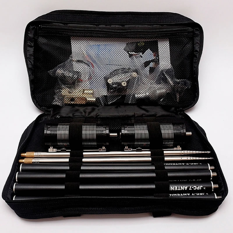 Jpc-7 Multi-band Portable Shortwave Antenna Mini-buddipole Pac-12 Dedicated Extended Vibrator in